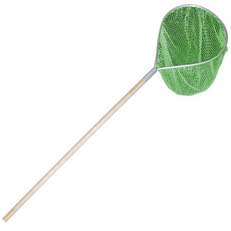 HAVENET NYLON VERT 35 CM MANCHE BOIS