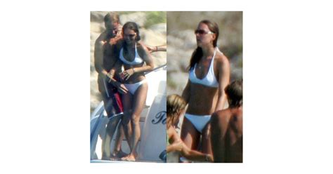 Kate Middleton Wears White Bikini On Vacation POPSUGAR Fashion