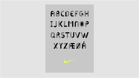 Nike custom typeface – Oslo – Oh Yeah Studio