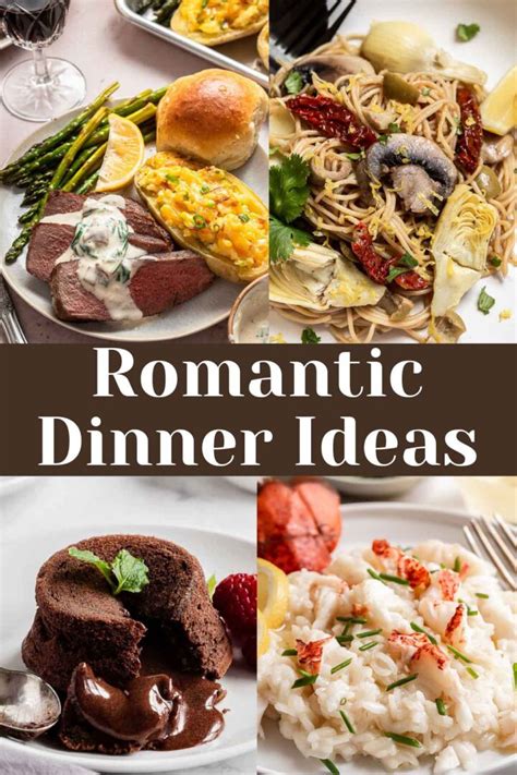 Romantic Dinner Ideas For Two Valentine S Day Dinners