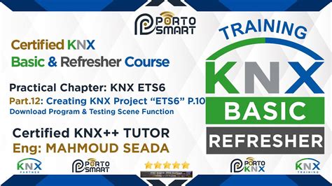 Knx Practical In Ets6 Part 12 Knx Basic Course Youtube