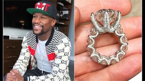 Floyd Mayweather And Fiance Ring