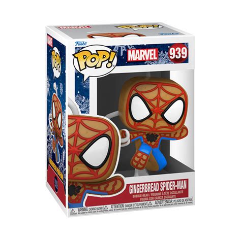 Funko Pop Marvel Holiday Gingerbread Spider Man