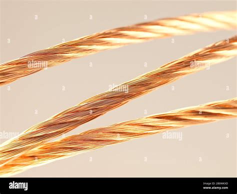 Copper cable cables hi-res stock photography and images - Alamy