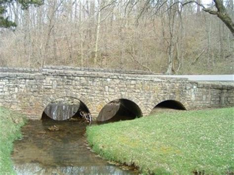 Arrow Rock State Historic Site Stone Bridge - Arrow Rock, Missouri - WPA Projects on Waymarking.com