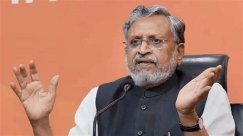 Former Bihar Deputy Cm Sushil Kumar Modi Passes Away India News The