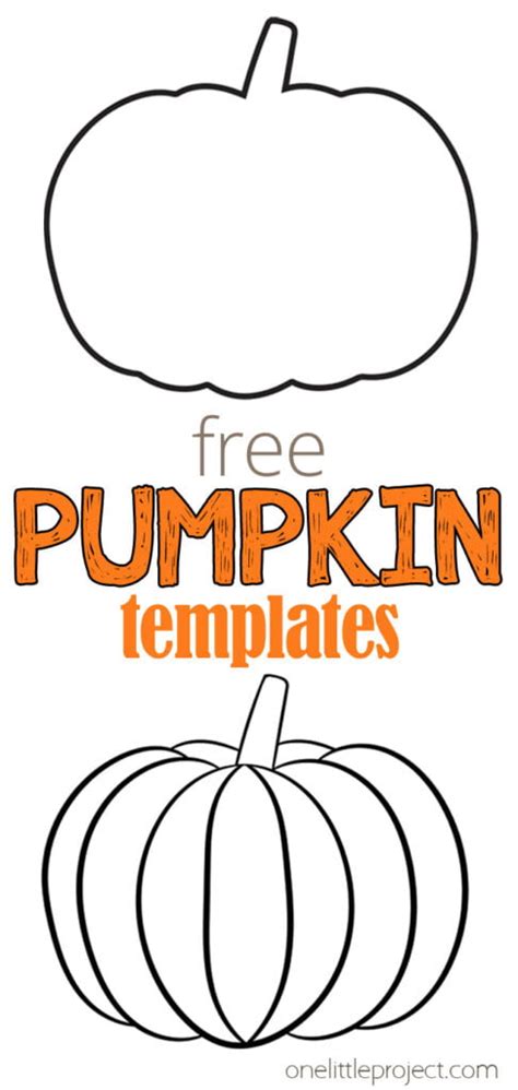 Pumpkin Cutouts Printable Free - Free Printable