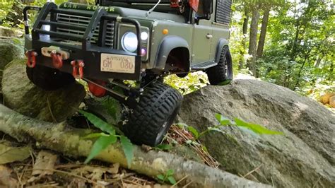 Rc4wd Gelande Ii Land Rover D90 Defender Off Road Trail Youtube