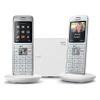 Gigaset Telefono Inalambrico Duo Dect Blanco Con Contestador