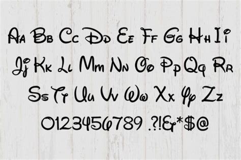 Disney font svg free, disney alphabet svg free, walt disney font svg, calligraphy font svg ...