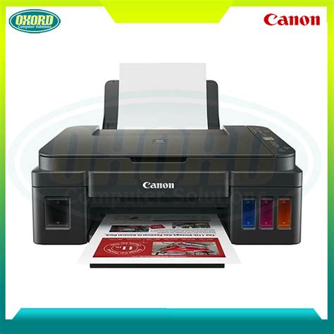 Canon Pixma G3010 Refillable Ink Tank Wireless All In One For High