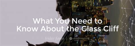 What You Need To Know About The Glass Cliff 4word