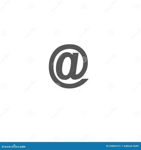 Gmail Icon Design Background Stock Illustration - Illustration of font ...