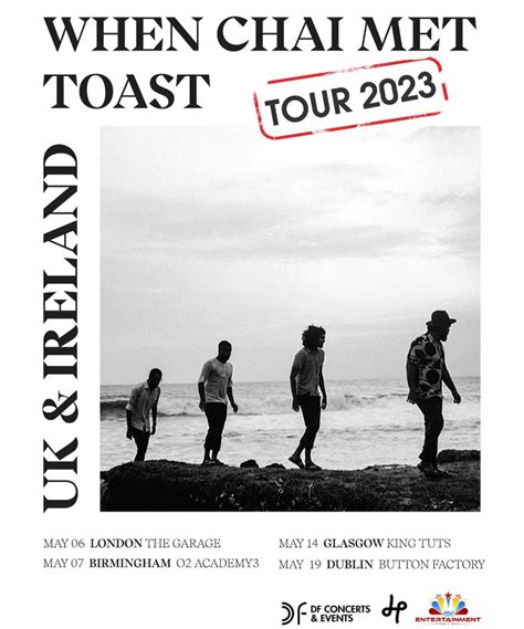 When Chai Met Toast Uk Ireland Tour May Button