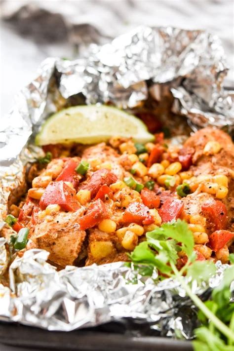 30 Ridiculously Delicious Chicken Foil Packets