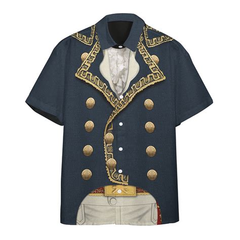 Marquis de Lafayette Custom Short Sleeve Shirt | Gear Fandom