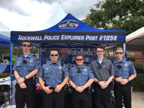 Police Explorers Discovering Career Options In Law Enforcement Blue