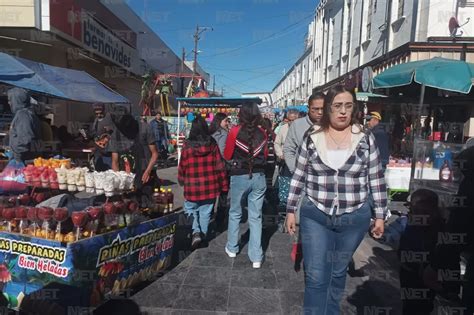 Abarrotan Zona Centro De Ju Rez Por Las Compras Navide As