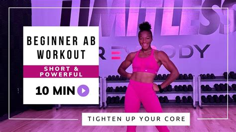 BEGINNER 10 MINUTE AB WORKOUT YouTube