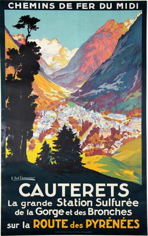 Affiche Chemin De Fer Du Midi Fingremb69wilment