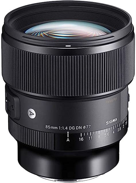 Sigma Objectif 85 MM 1 4 DG DN ART Monture Sony Noir Amazon Fr