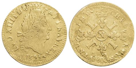 NumisBids Bertolami Fine Art Auction 114 Lot 33 FRANCIA Luigi XIV