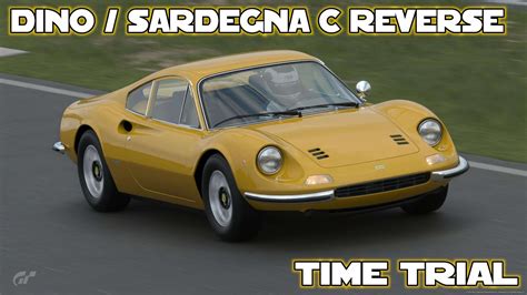 Ferrari Dino At Sardegna Road Track C Reverse Gran Turismo 7 Time