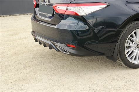 Задний диффузор для camry70 2019 с двойной выхлопной - Camry 2018