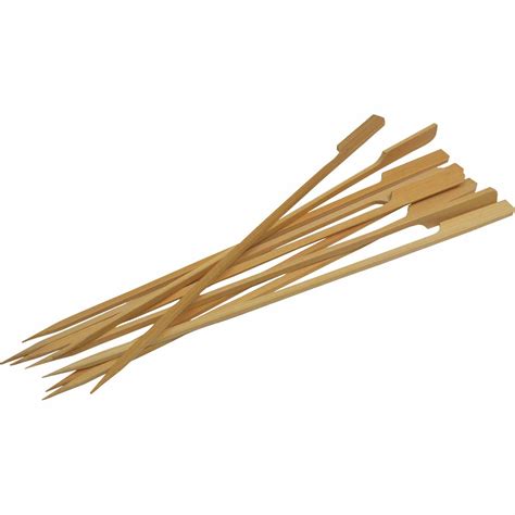 Bamboo Skewers Bbq Utensils Accessories