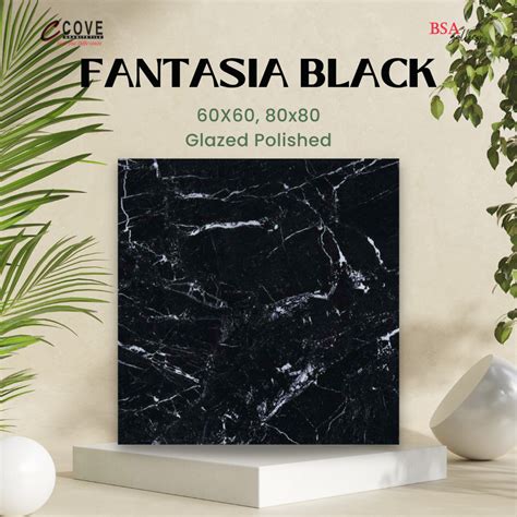 Jual Cove Granite Tile Fantasia Black X Granit Lantai Dinding