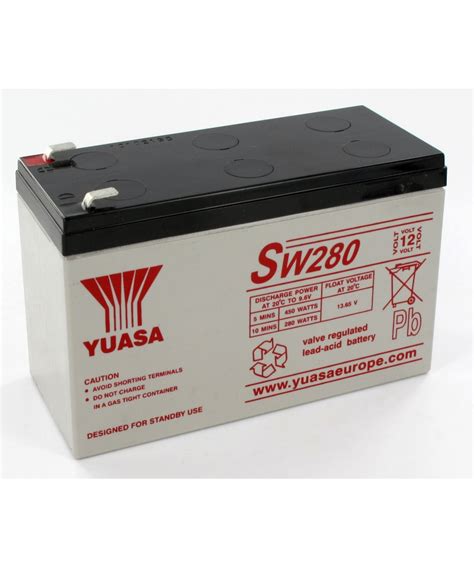 Batterie Plomb 12V 151x65x96 Onduleur Yuasa SW280 Vlad