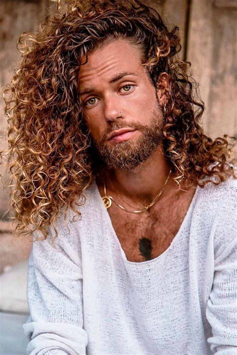 Top 48 Image Long Curly Hair Men Thptnganamst Edu Vn