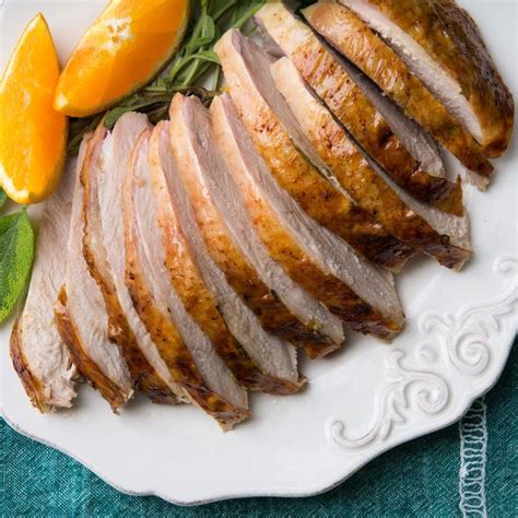 Citrus Sage Roast Turkey Breast With Gravy For A Small Crowd Recipe