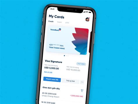 Another Design For Vietinbank Ipay App By Thai Lam On Dribbble