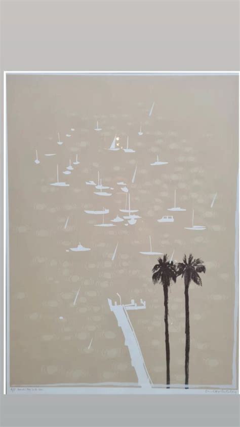 Brett Whiteley - Lavender Bay in the Rain - Libby Edwards Galleries