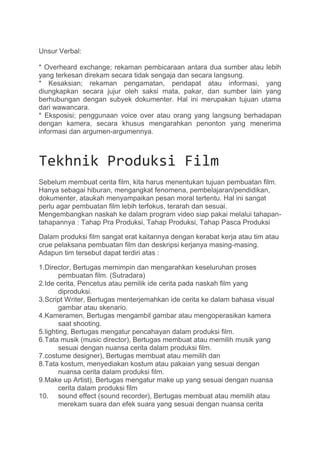 Teknik Pengambilan Gambar PDF