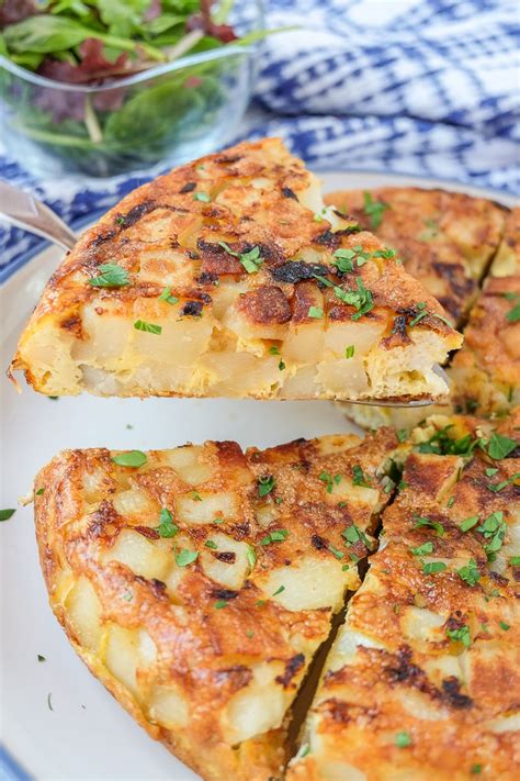 Spanish Omelette Tortilla De Patatas Recipes From Europe