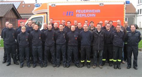 Erfolgreiche OrgL Ausbildung Bei Der Berufsfeuerwehr Iserlohn Iserlohn