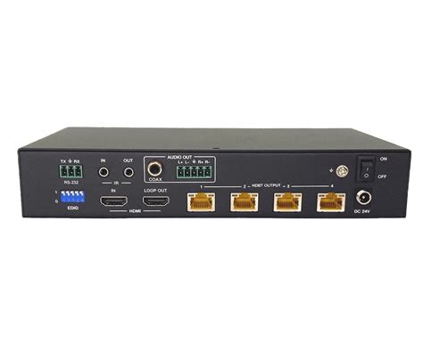 Antiference Hdmi0104sbtv3 4 Way 18gbps Hdmi Splitter Over Cat 6