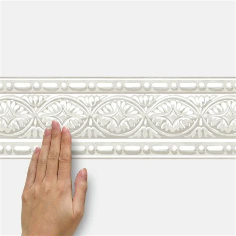 Sculpted Architectural Peel And Stick Border Wallpaper Border Peel