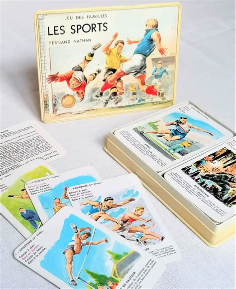 Jeu Des Familles Les Sports Fernand Nathan Grenier D Enfance