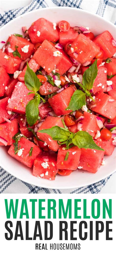 Watermelon Salad ⋆ Real Housemoms