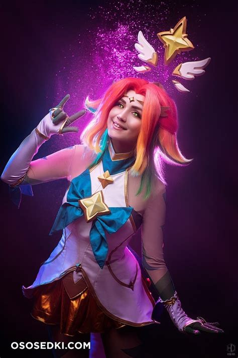 League Of Legends Neeko Star Guardian Naked Cosplay Asian 9 Photos