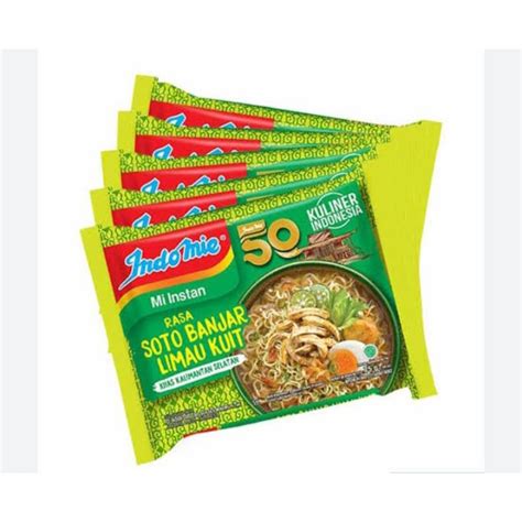 Jual Indomie Soto Banjar Limau Kuit 1 Paket Isi 5 Pcs Shopee Indonesia