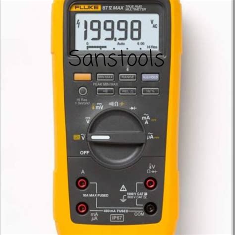 Jual Fluke 87V MAX True RMS Industrial Digital Multimeter 87 V MAX