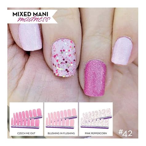 Czech Me Out Blushing In Flushing Pink Peppercorn Nail Color Combos