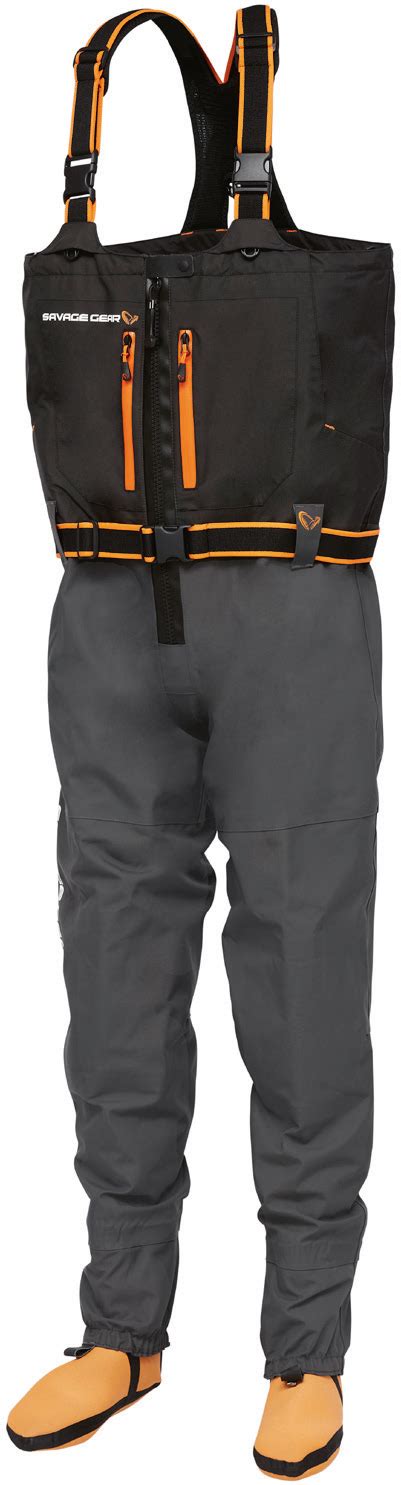 Savage Gear SG8 Zip Stockingfoot Chest Wader Glasgow Angling Centre