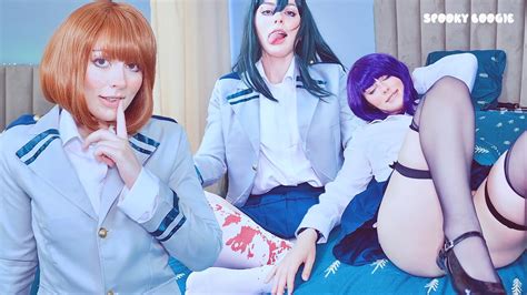 Jeu Hentai Trois Camarades De Classe Sexy De Uaacademy Essayent De Vous S Duire Pour Baiser