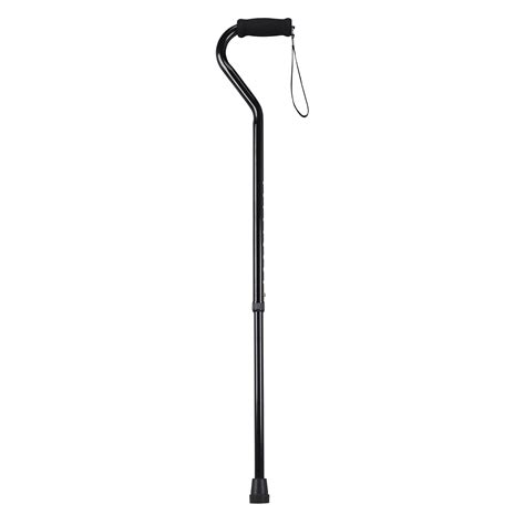 Foam Grip Offset Handle Walking Cane RTL10306 Drive Medical