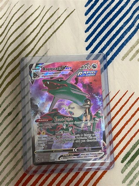 Rayquaza Vmax Csr Hobbies Toys Toys Games On Carousell